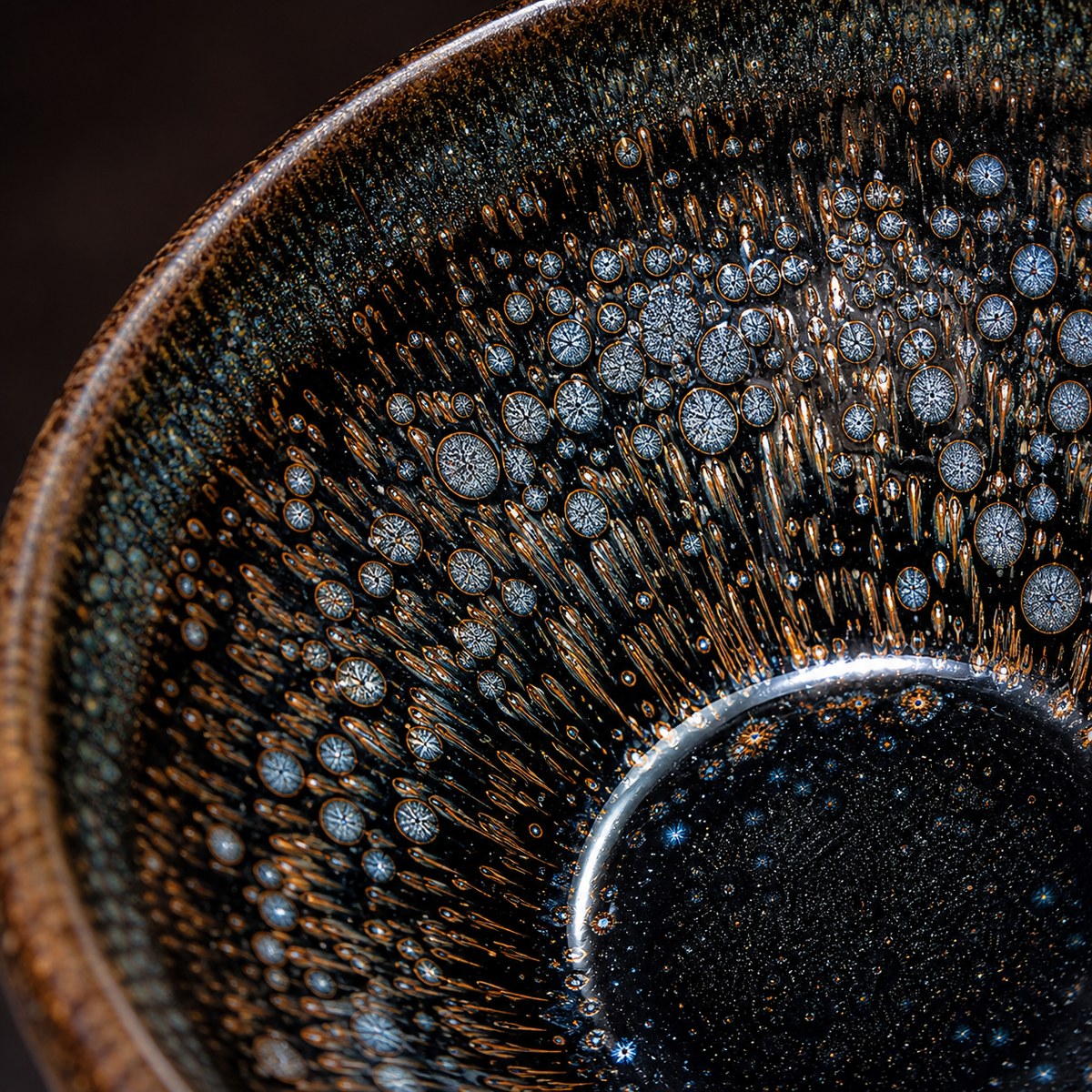 How to Read Hare's-Fur, Oil-Spot, and Mineral Glaze Patterns