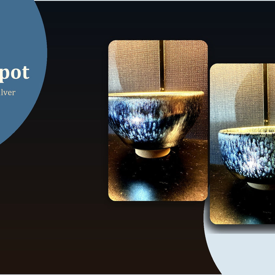 Blue Oil Spot Jian Zhan tea cups collection image