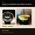 Ember Constellation Jian Zhan Tea Bowl - marketplace hero