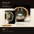 Copper Hare's Fur Rim Jian Zhan Tea Cup - hero product image