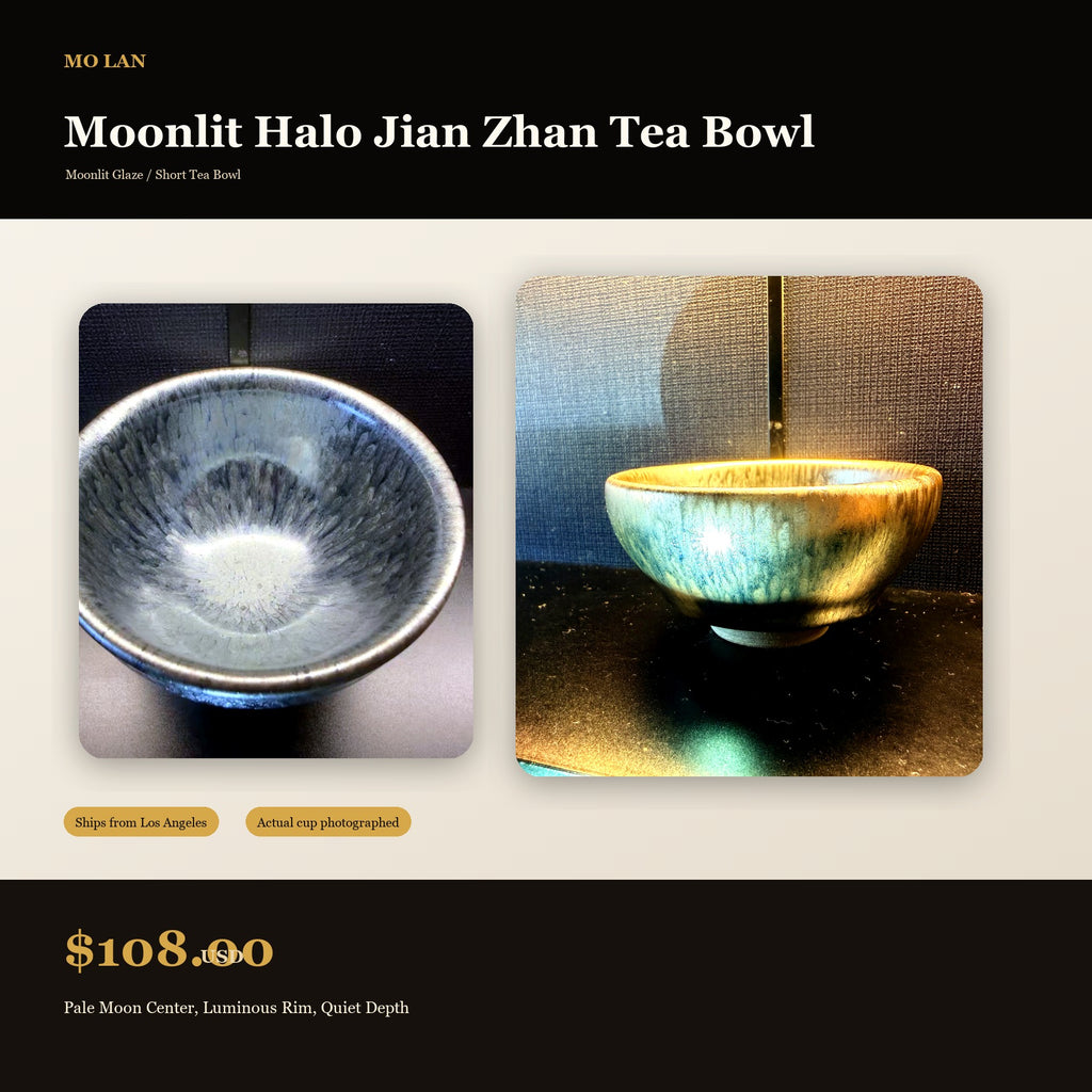 Moonlit Halo Jian Zhan Tea Bowl - marketplace hero
