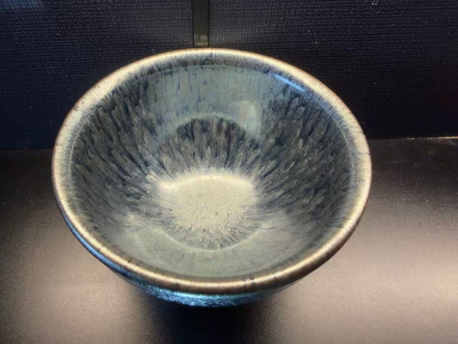 Moonlit Halo Jian Zhan Tea Bowl